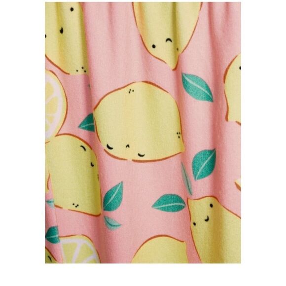 Lemon printed cozy joggers - Picture 4 of 7